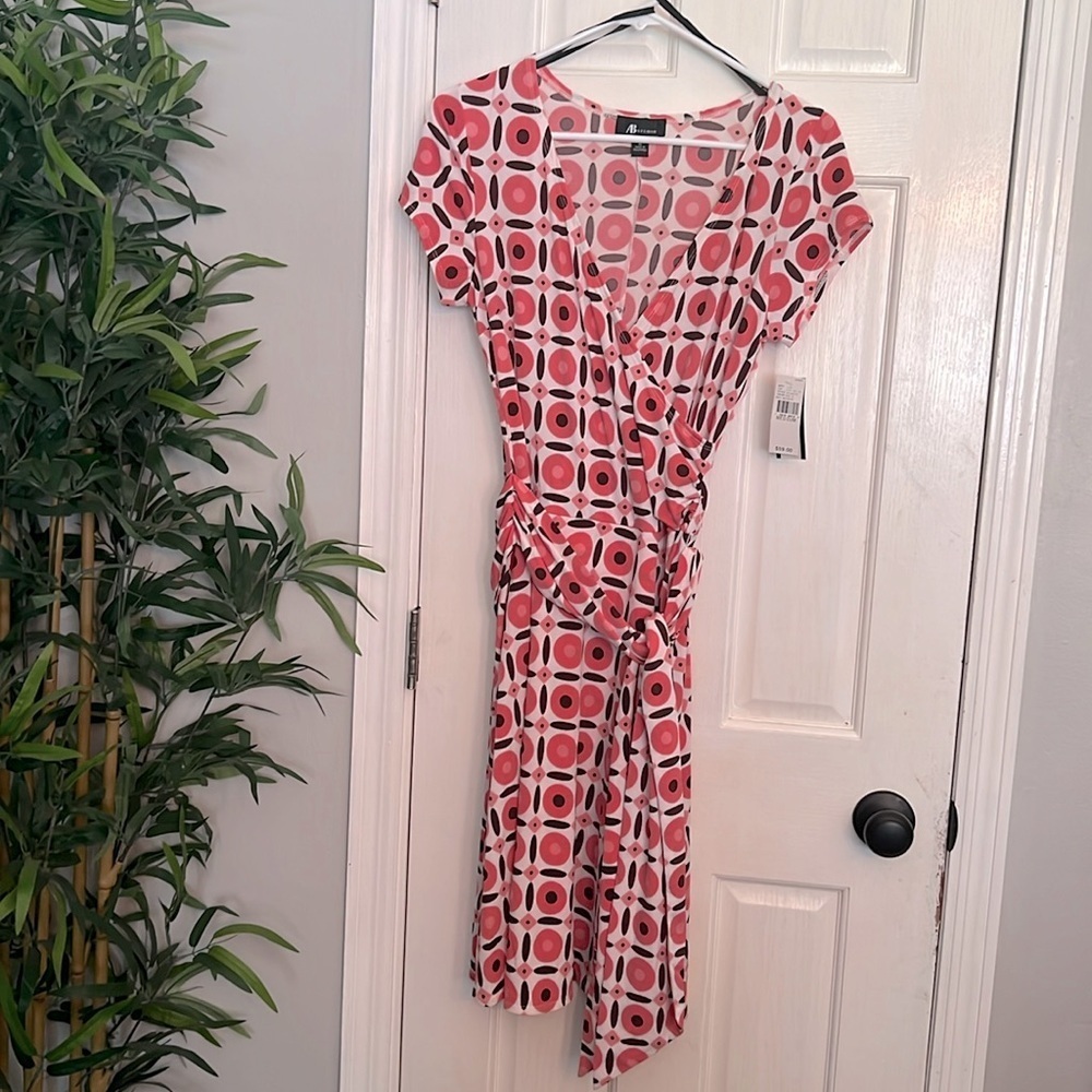 AB Studio geometric dress NWT Medium